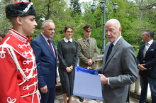 Посрещане при президента и Симеон Сакскобурготски