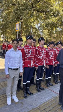 Гордост за Бургас: IV ученически гвардейски отряд от ПГЕЕ „К. Фотинов“ с достойно участие в държавната церемония за  посрещане тленните останки на цар Самуил