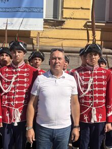 Гордост за Бургас: IV ученически гвардейски отряд от ПГЕЕ „К. Фотинов“ с достойно участие в държавната церемония за  посрещане тленните останки на цар Самуил